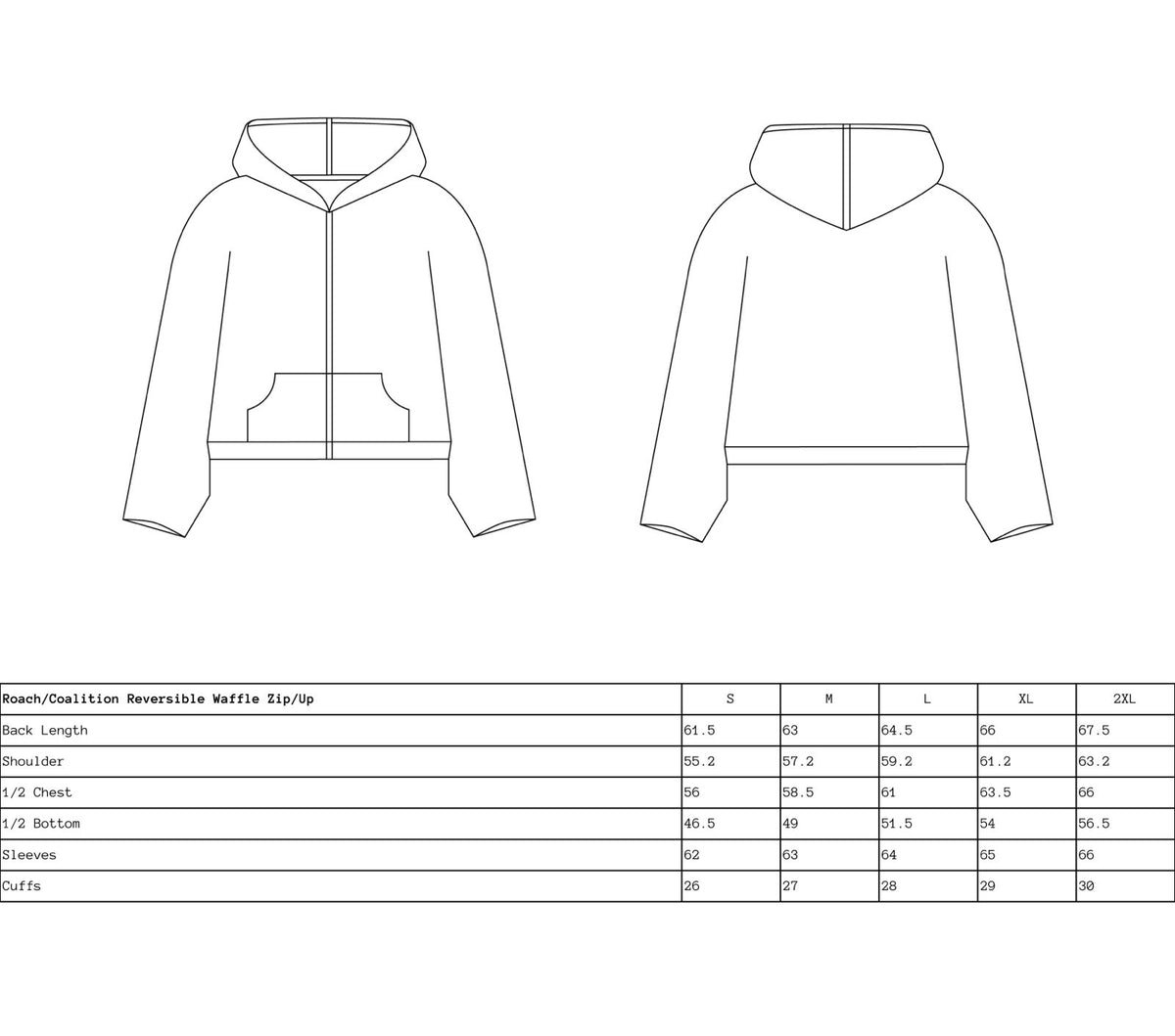 Roach/Coalition Reversible Hoodie