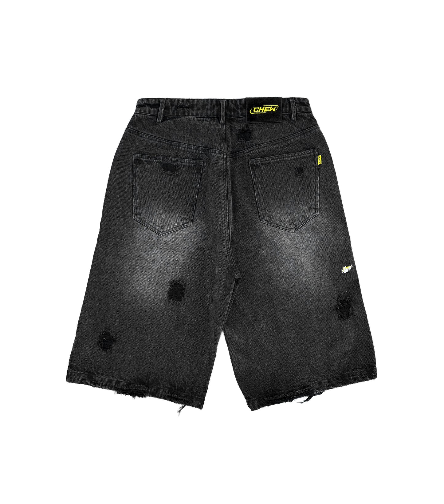 3D Black Shorts