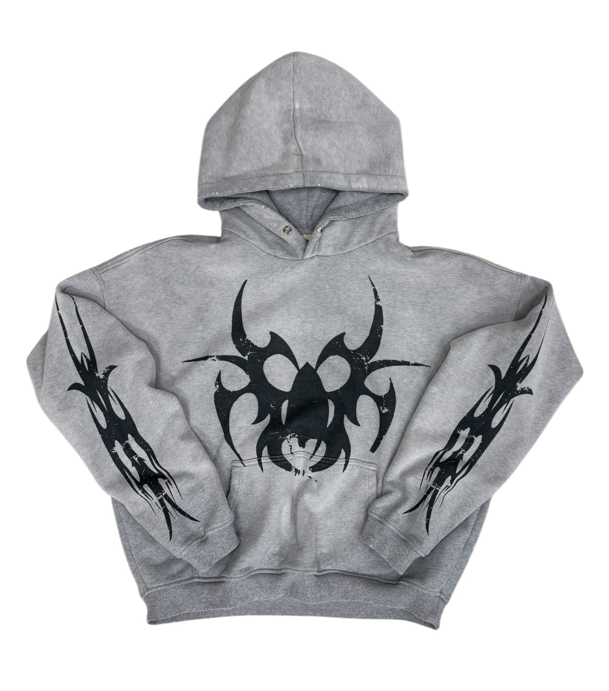 Roach Grey Hooded Sweatshirt