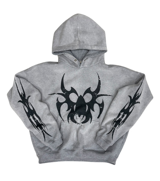 Roach Grey Hooded Sweatshirt