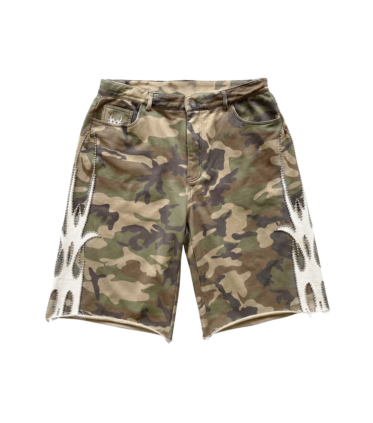 Woodland Studded Shorts