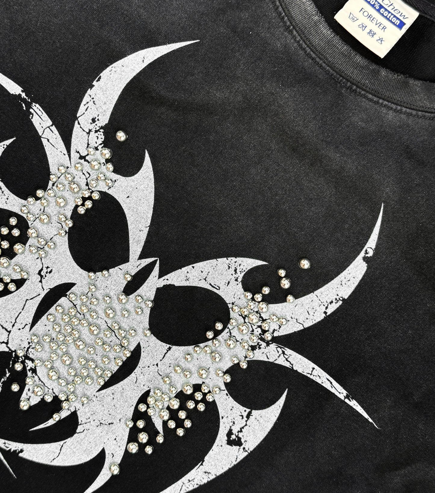 NeoStudded Tee Black