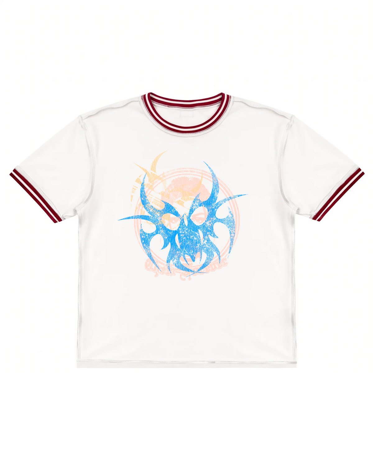Cherry Reversible Ringer T-Shirt