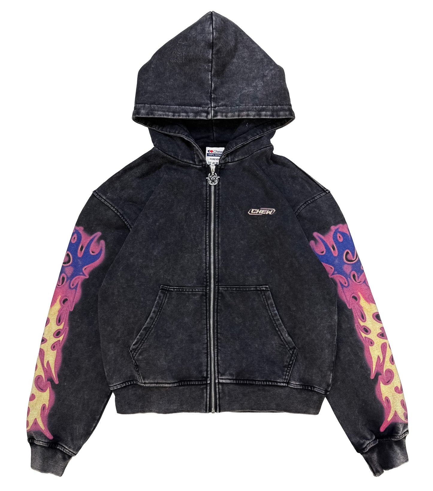 Static Zip-Up Hoodie