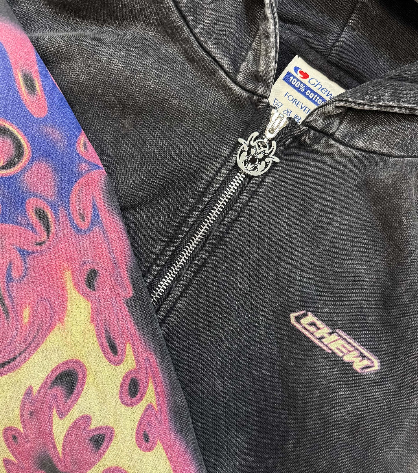 Static Zip-Up Hoodie
