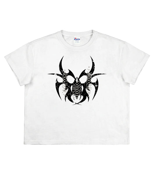 NeoStudded Tee White